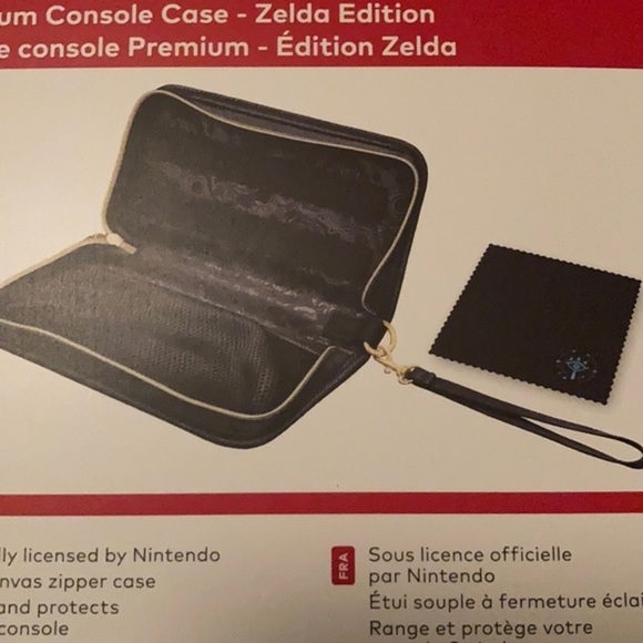 Nintendo Switch Premium Console Case Zelda Edition - Picture 3 of 3